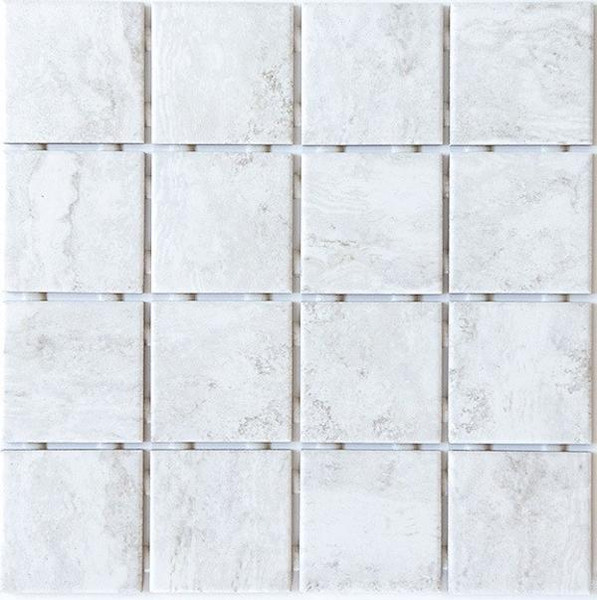 OMD-15090 Blanco 3x3 Ceramic Mosaic 12x12 - EACH