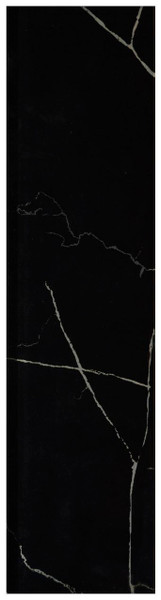 Nero Marquina Glass Tile 3x12 - EACH