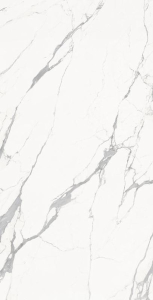 Marmoteca Statuario Premium Polished Gauged Porcelain Panel 6mm 48"x110" - EACH