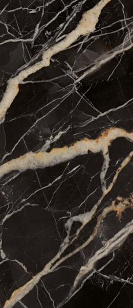 Marmoteca Golden Carbon Polished Gauged Porcelain Panel 6mm 48"x110" - EACH