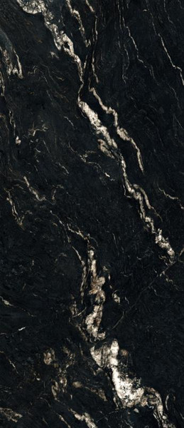 Perpetual Belvedere Dark Polished Gauged Porcelain Panel 6mm 48"x109" - EACH