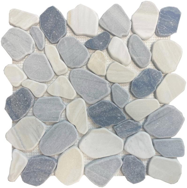 Beachwave Honed Pebble Mosaic 12x12 - EACH