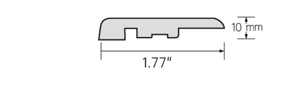Silk Grey Reducer 1-3/4x94" - EACH