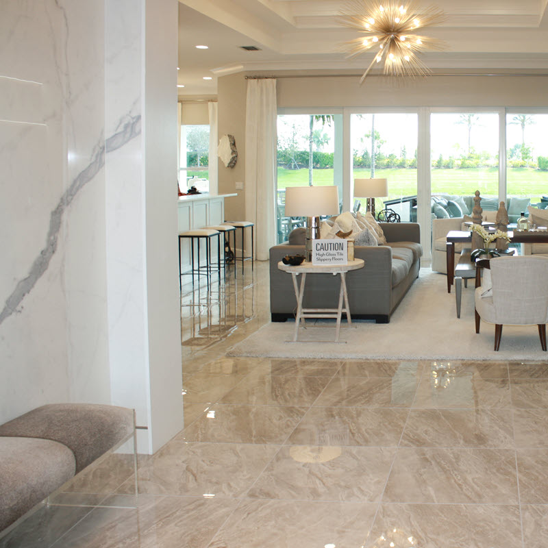 High Gloss Tile Floors