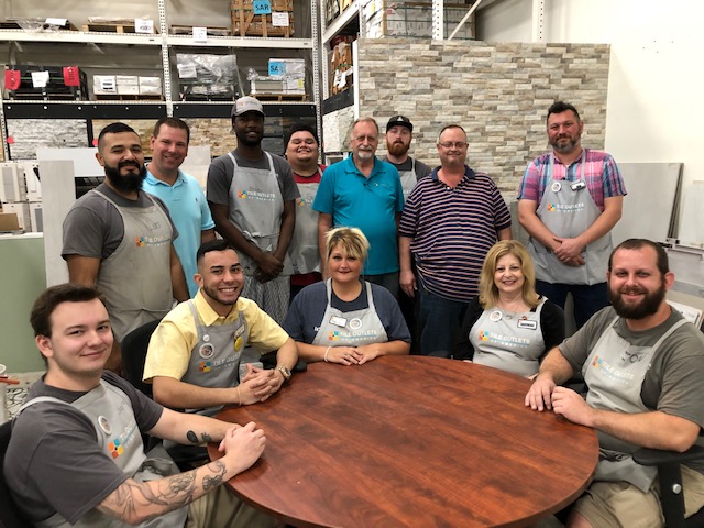 The Tile Outlets Team in Sarasota is ready to help you!