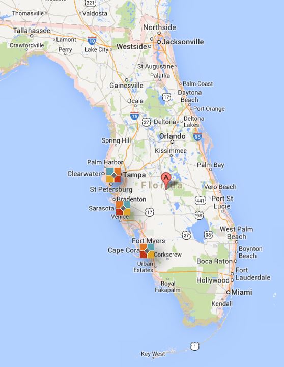 Tile Outlets of America has three Florida locations: Fort Myers, Sarasota and Tampa.